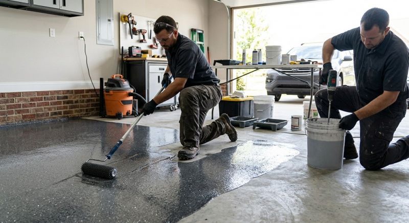 Epoxy Floor Coating Service in Frederick, MD