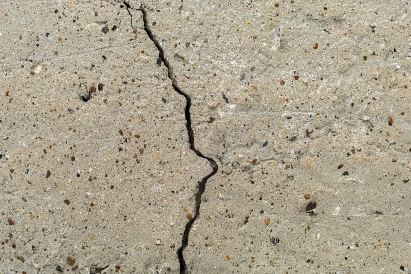 Cracked Concrete